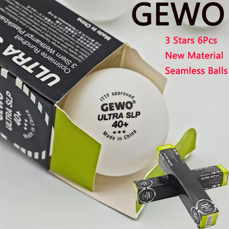 GEWO ULTRA SLP Бесшовные мячи  – обзор и цена Table Tennis Olympics