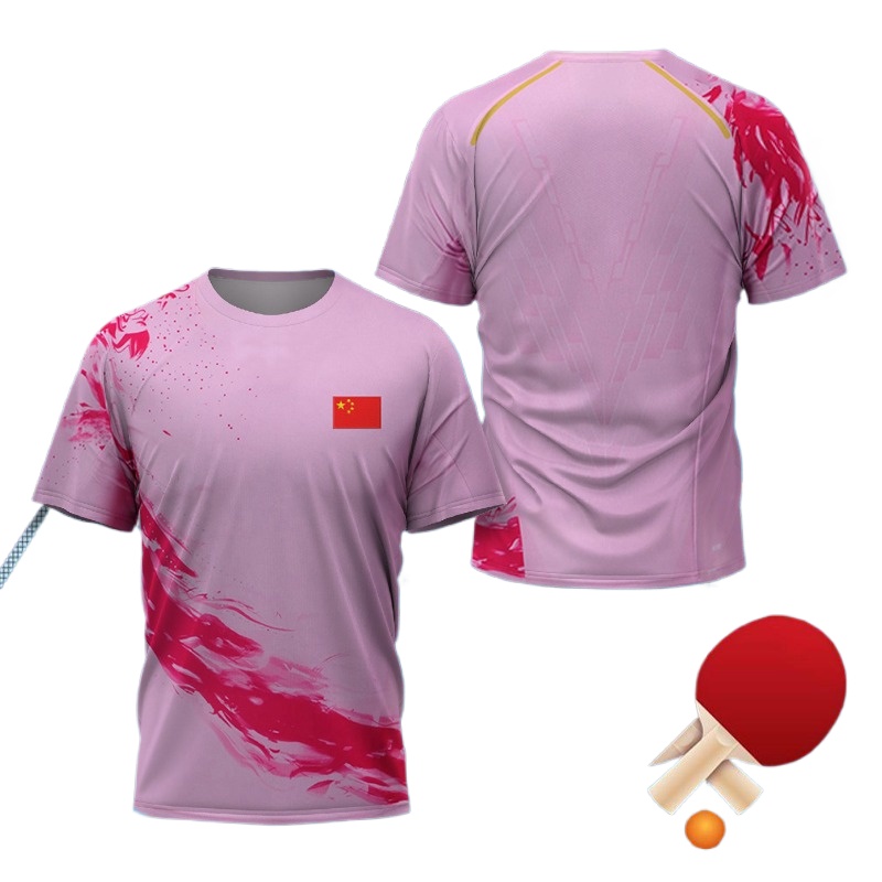 КИТАЙ Дракон футболка для наст – обзор и цена Table Tennis Zhang Jike
